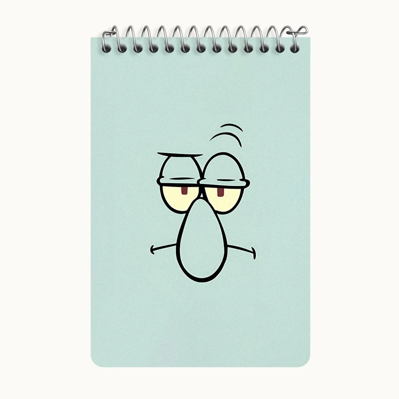 دفتر یادداشت 50 برگ خندالو طرح اختابوس باب اسفنجی کد F3298