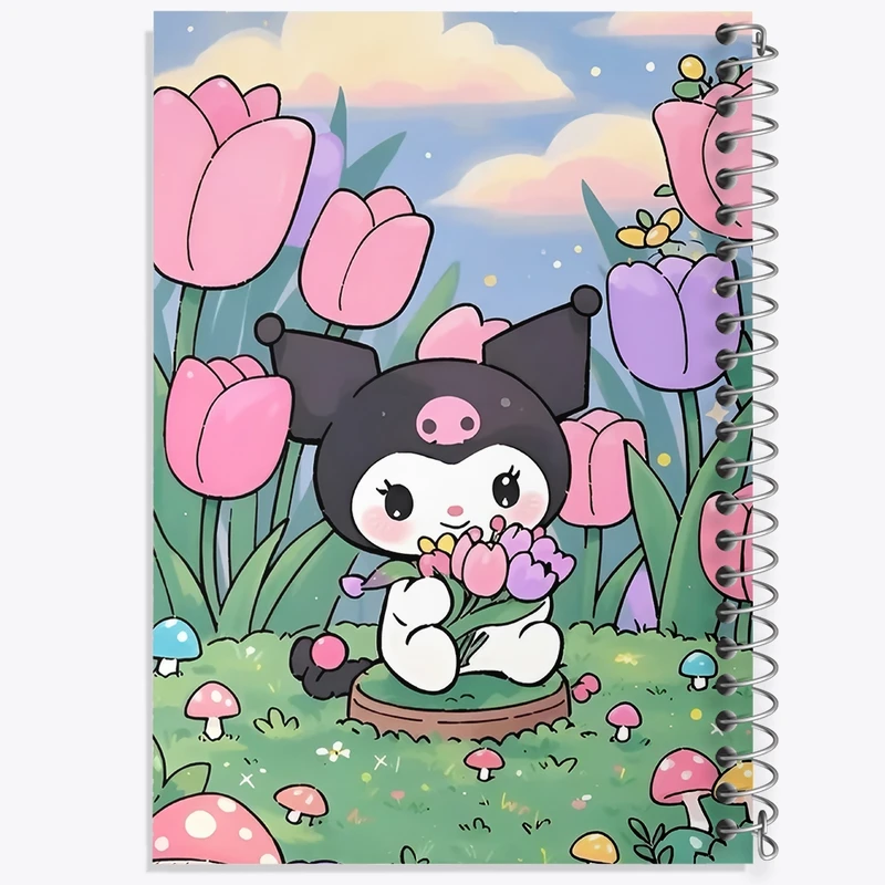 دفتر لیست خرید 50 برگ خندالو طرح کرومی (Kuromi) کد N8982