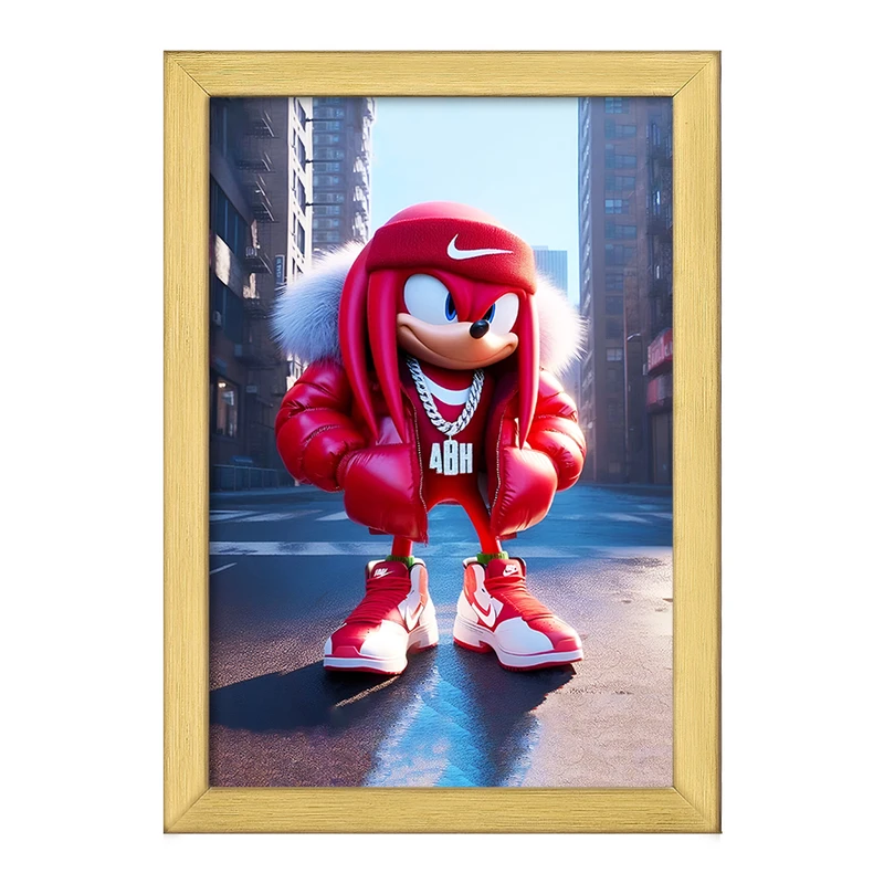 تابلو خندالو طرح سونیک (Sonic) کد F4411