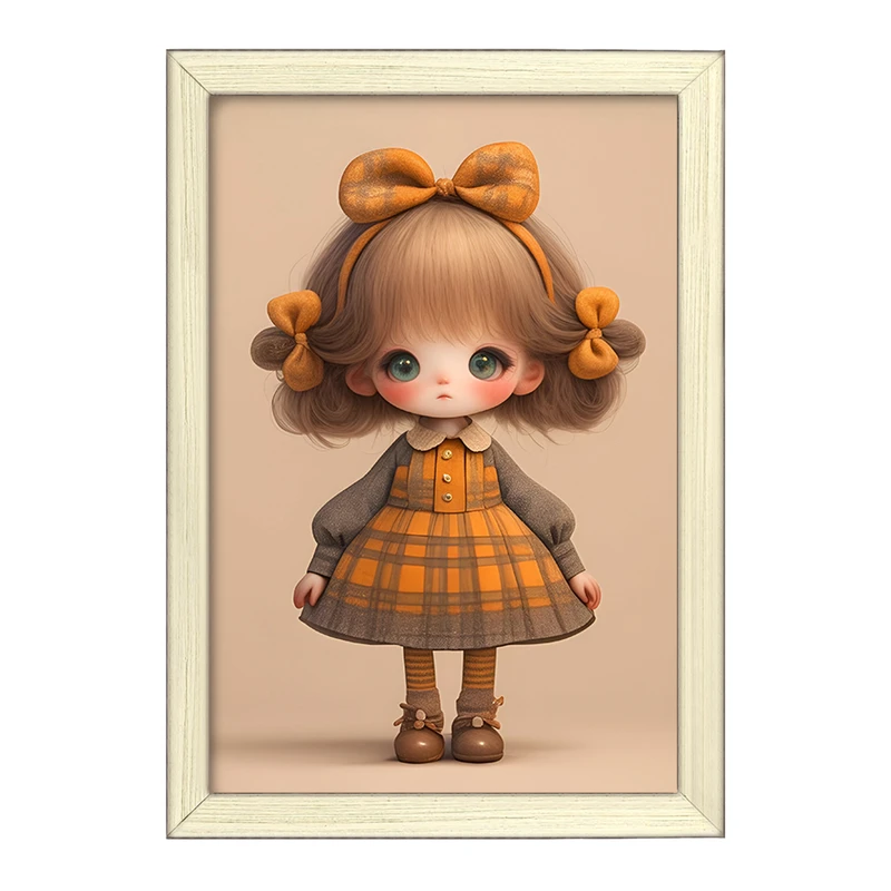 تابلو خندالو طرح دخترانه کیوت کد F5974