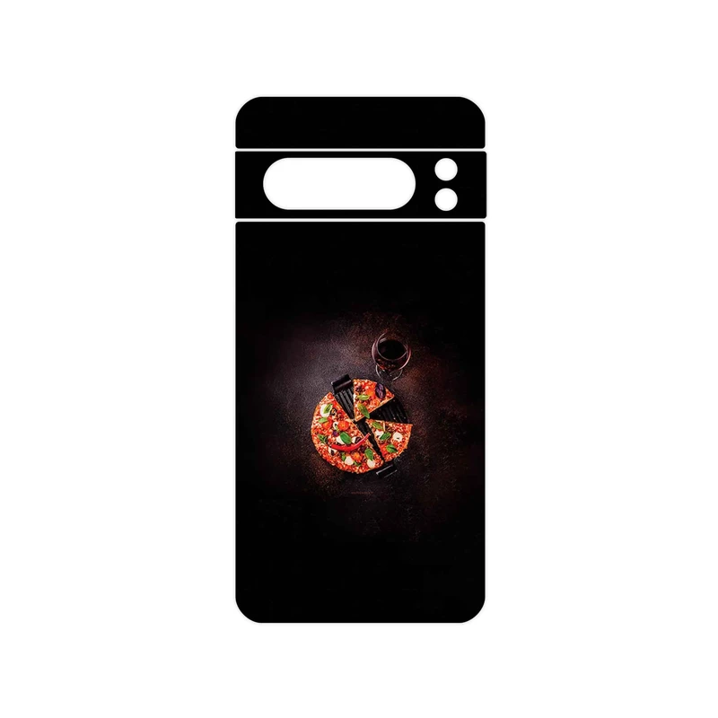 برچسب پوششی ماهوت مدل Pizza مناسب برای گوشی موبایل گوگل Pixel 8 Pro