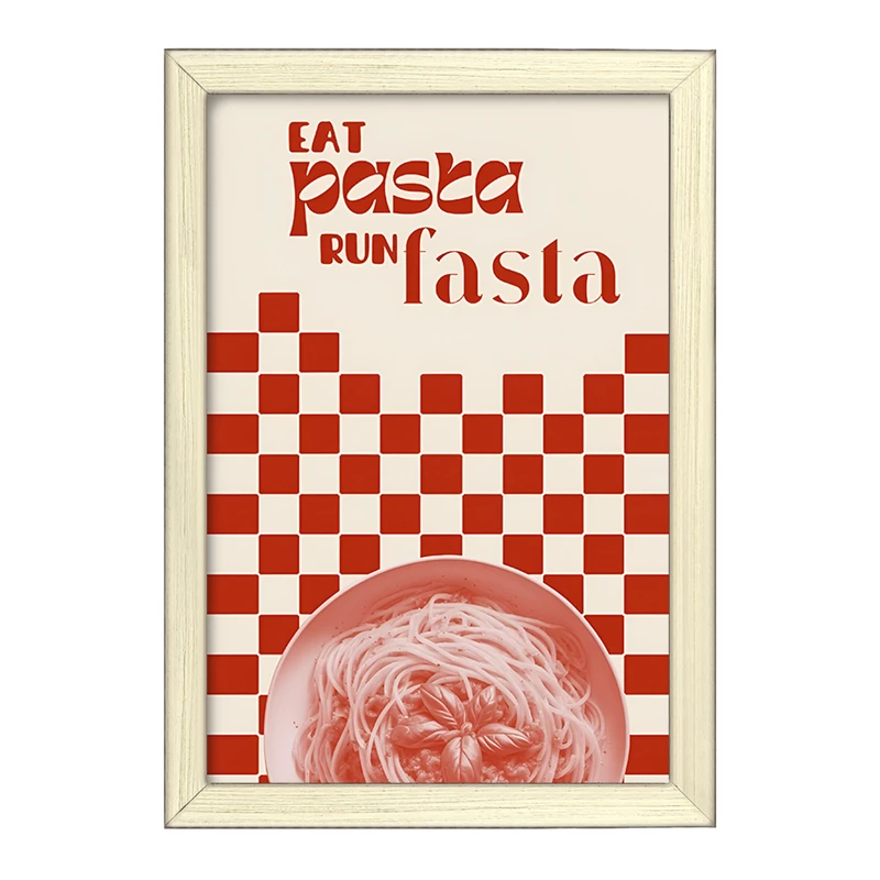 تابلو خندالو طرح پاستا (Pasta) کد F14146