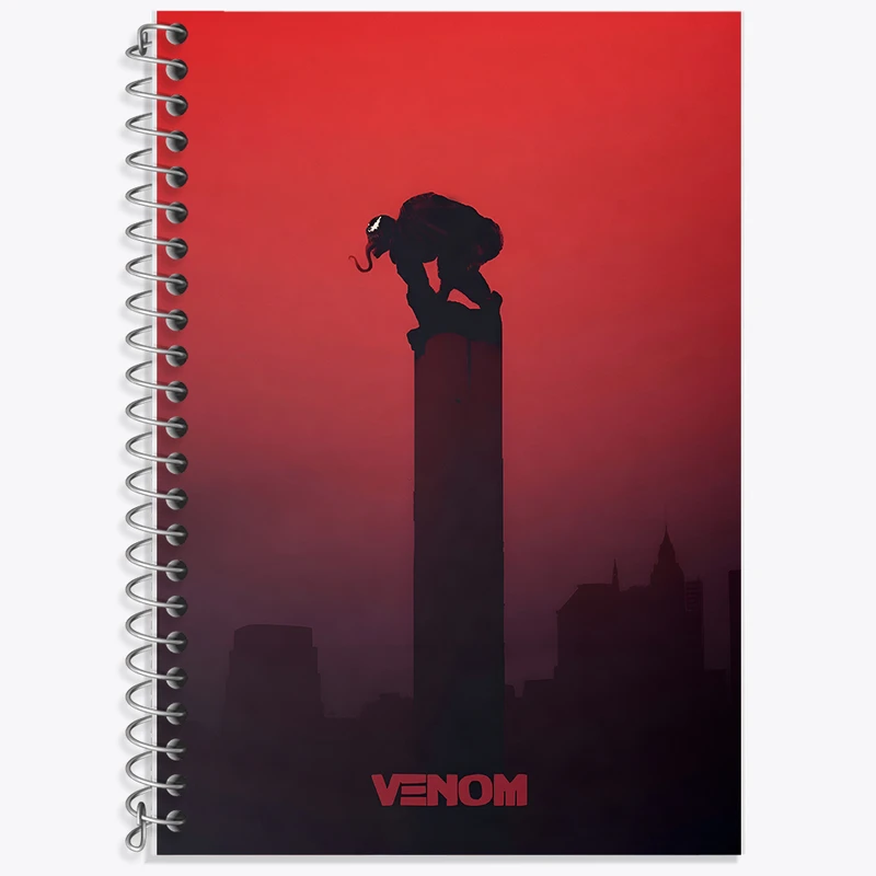 دفتر نت موسیقی 50 برگ خندالو طرح ونوم (Venom) کد F10514