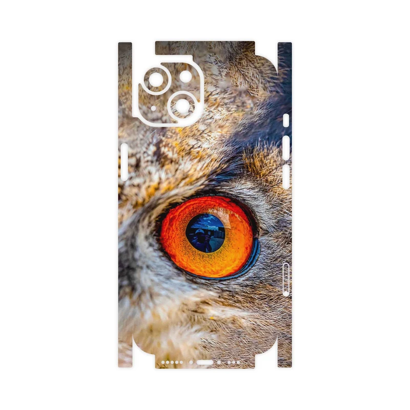 برچسب پوششی ماهوت مدل Owl eyes-FullSkin مناسب برای گوشی موبایل اپل iPhone 14