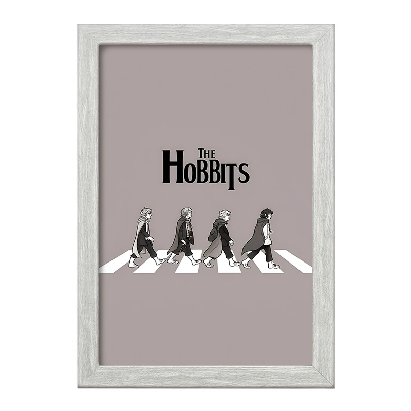 تابلو خندالو طرح هابیت (The Hobbit) کد F4468