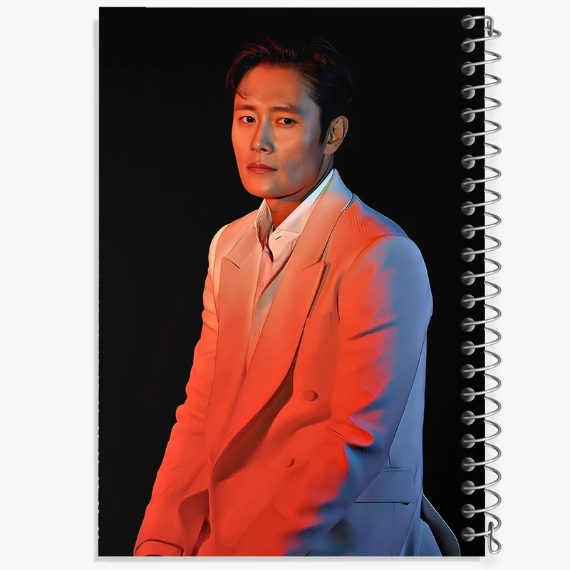 دفتر شطرنجی 50 برگ خندالو طرح لی بیونگ هون کد F11147