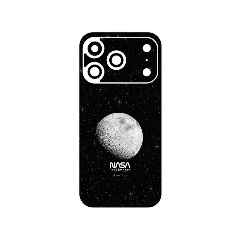 برچسب پوششی ماهوت مدل Moon_By_NASA مناسب برای گوشی موبایل اپل iPhone 17 Pro