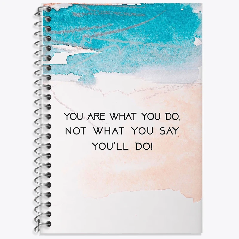 دفتر زبان 50 برگ خندالو مدل سه خط طرح انگیزشی کد F11423