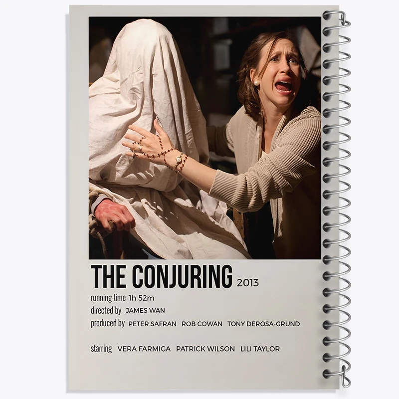 دفتر نقاشی 50 برگ خندالو طرح احضار (The Conjuring) کد F12986
