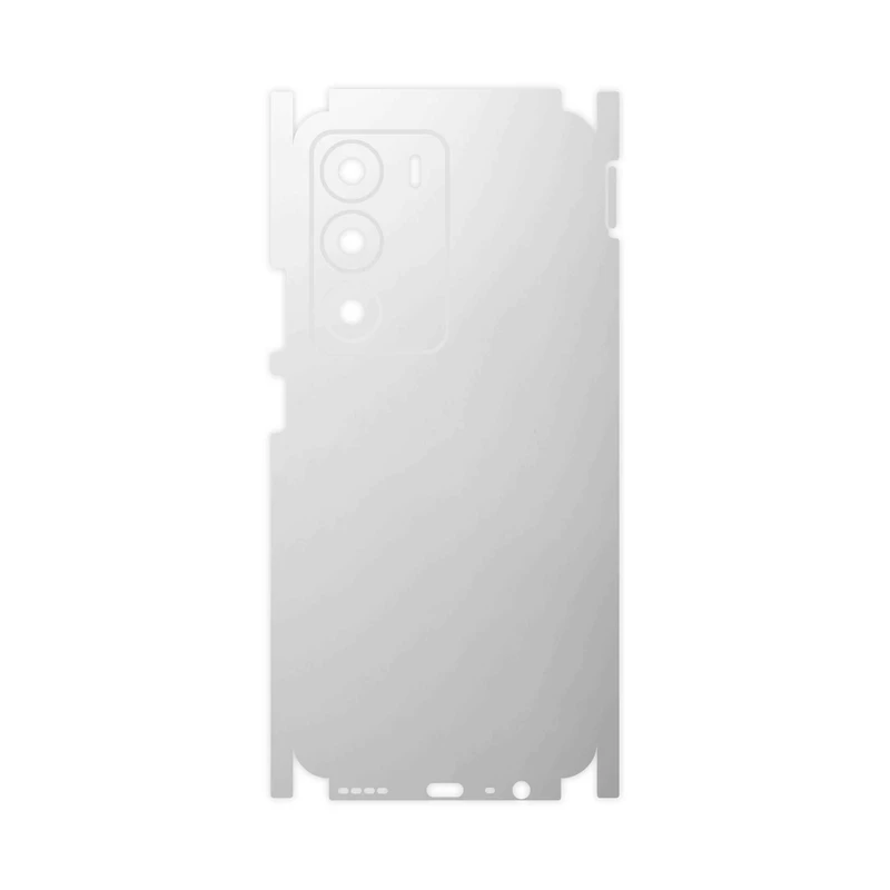 برچسب پوششی ماهوت مدل Matte-White-FullSkin مناسب برای گوشی موبایل ریلمی C71