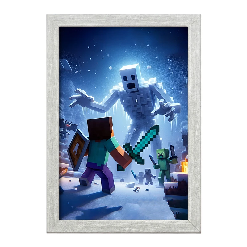 تابلو خندالو طرح ماینکرافت (Minecraft) کد F3538