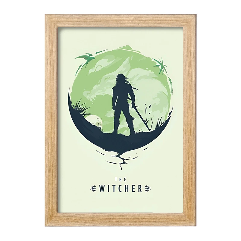 تابلو خندالو طرح ویچر (The Witcher) کد F13614