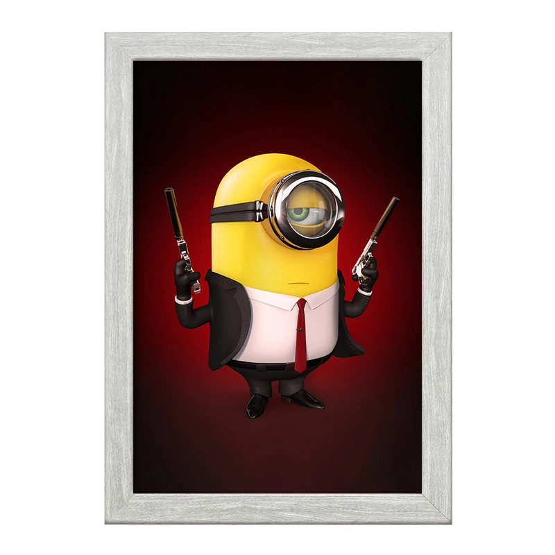 تابلو خندالو طرح مینیون ها (Minions) کد F2050