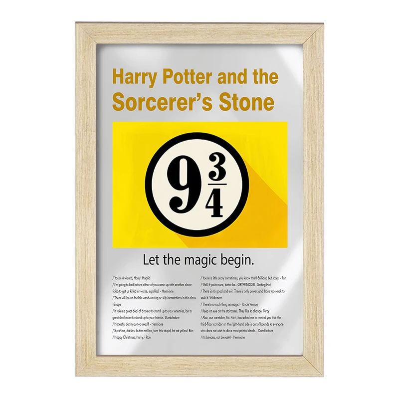 تابلو خندالو طرح هری پاتر (Harry Potter) کد F13859