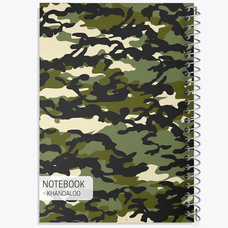 دفتر طراحی 50 برگ خندالو طرح چریکی کد N597