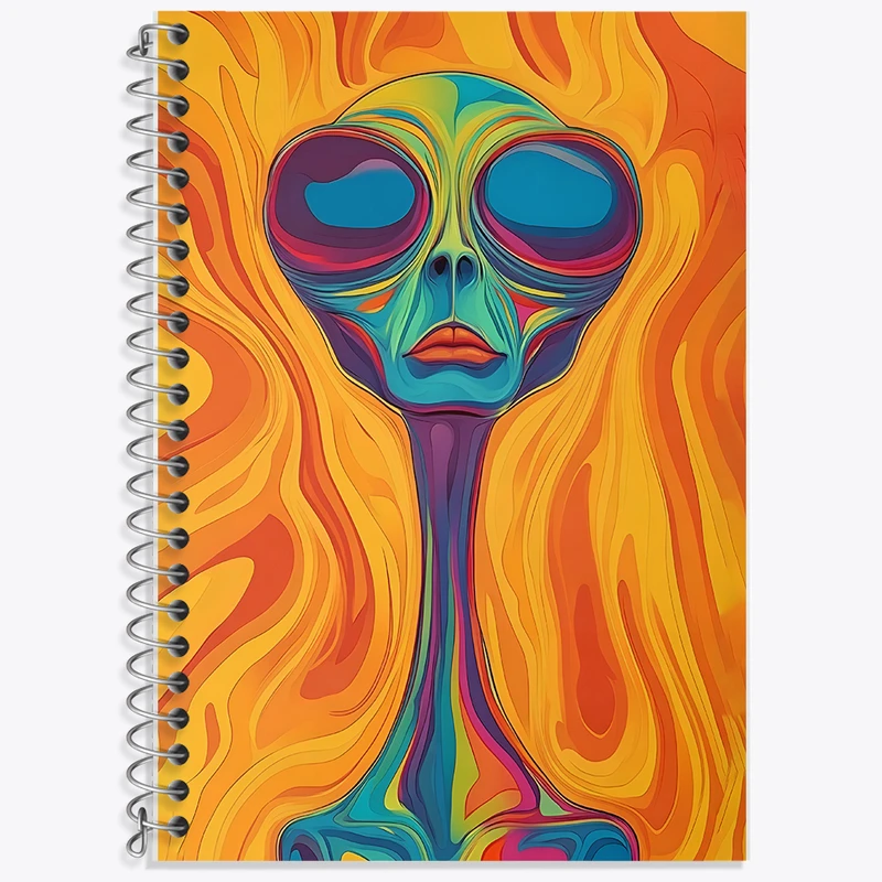 دفتر نت موسیقی 50 برگ خندالو طرح آدم فضایی کد F10569