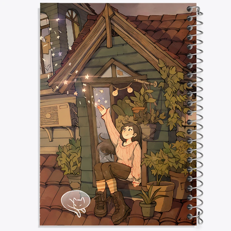 دفتر مشق 50 برگ خندالو طرح دخترانه کد N8000