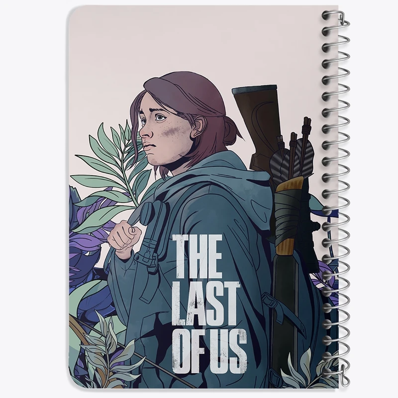 دفتر یادداشت 50 برگ خندالو طرح (The Last Of Us) آخرین بازمانده از ما کد N9333