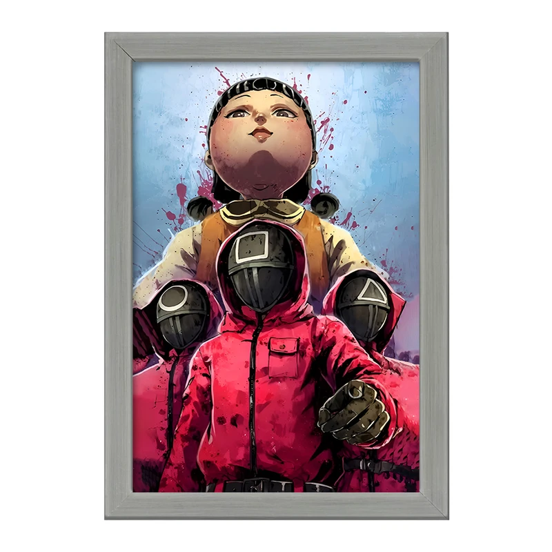 تابلو خندالو طرح بازی مرکب (Squid Game) کد F11855