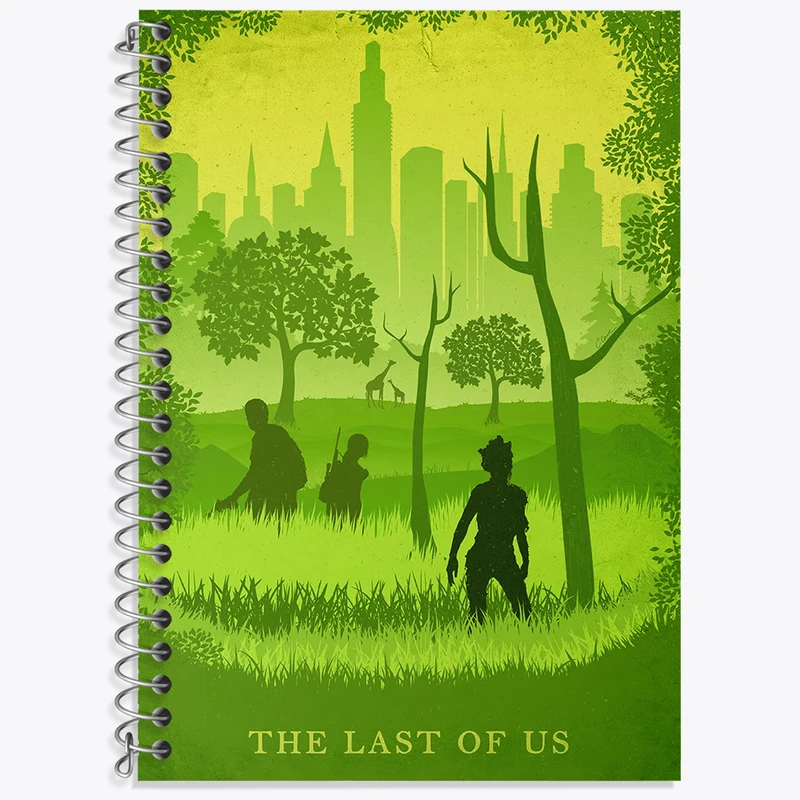 دفتر نت موسیقی 50 برگ خندالو طرح (The Last Of Us) آخرین بازمانده از ما کد N9303