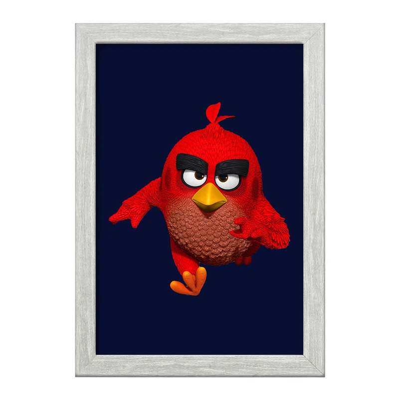 تابلو خندالو طرح پرندگان خشمگین (Angry Birds) کد F2256
