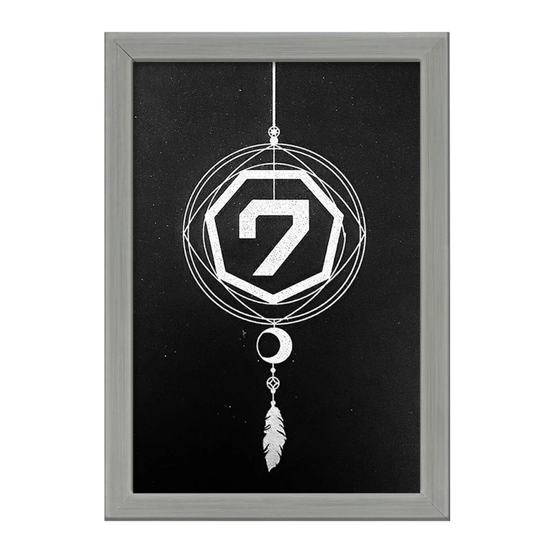 تابلو خندالو طرح گروه گات سون GOT7  کد 21028