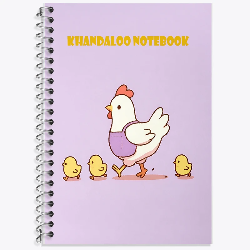 دفتر نت موسیقی 50 برگ خندالو طرح حیوانات بامزه کد N7393