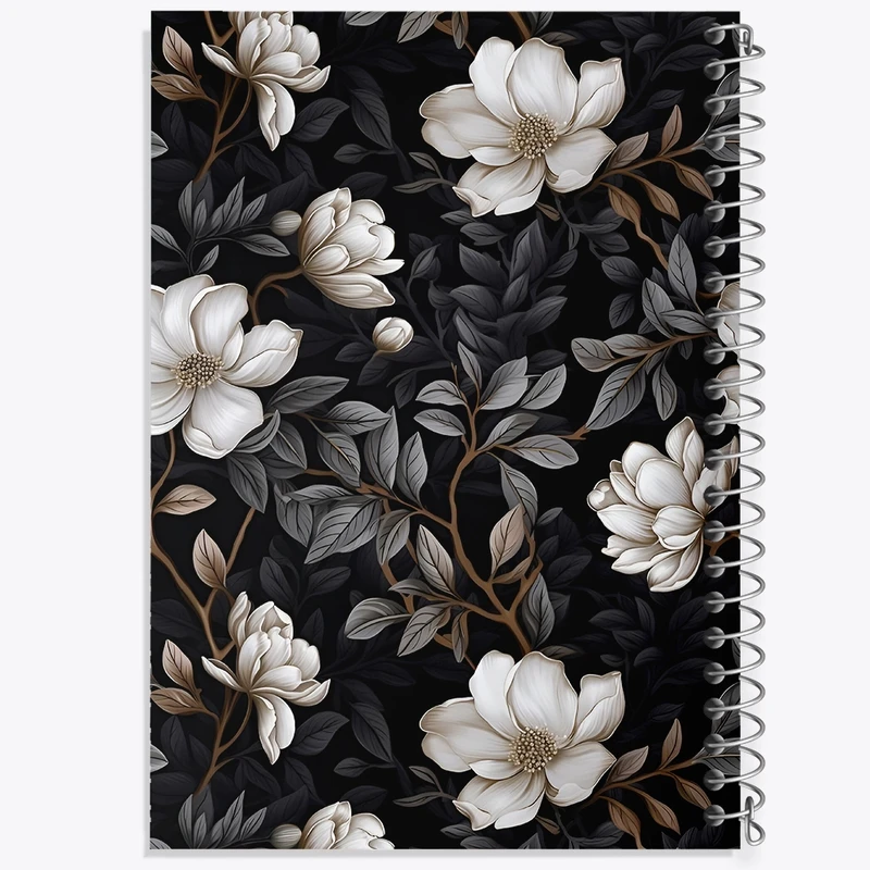 دفتر طراحی 50 برگ خندالو طرح گل گلی کد N2896