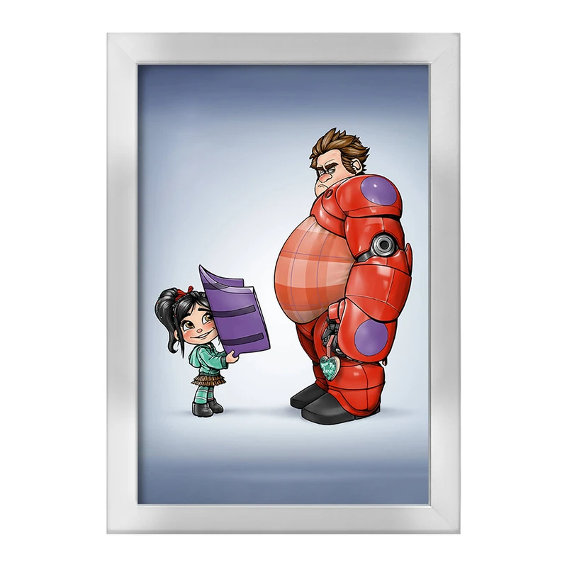 تابلو خندالو طرح رالف خرابکار کد F2174