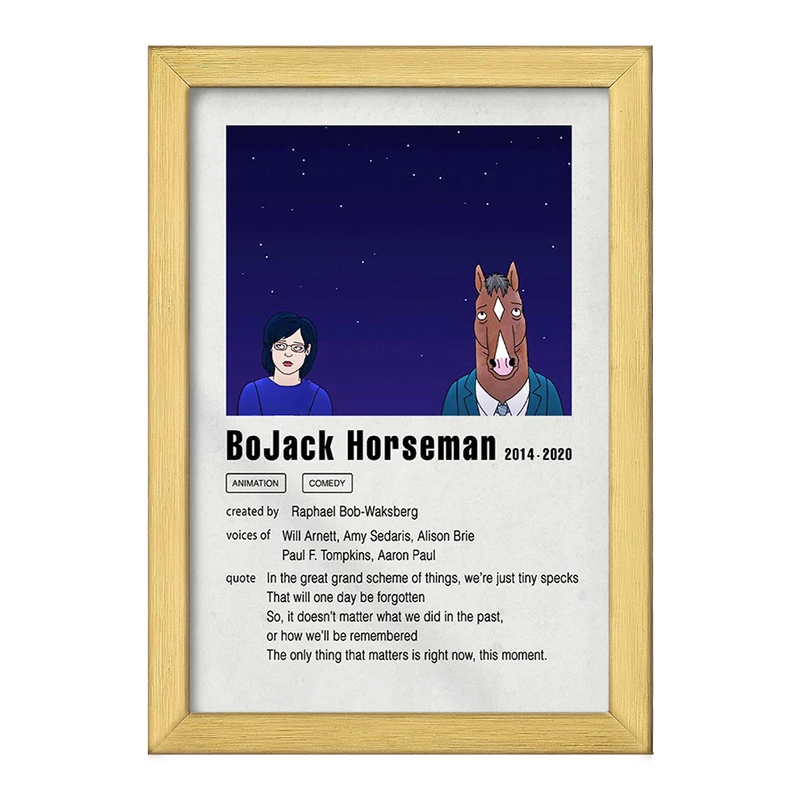تابلو خندالو طرح بوجک هورسمن (BoJack Horseman) کد F11533