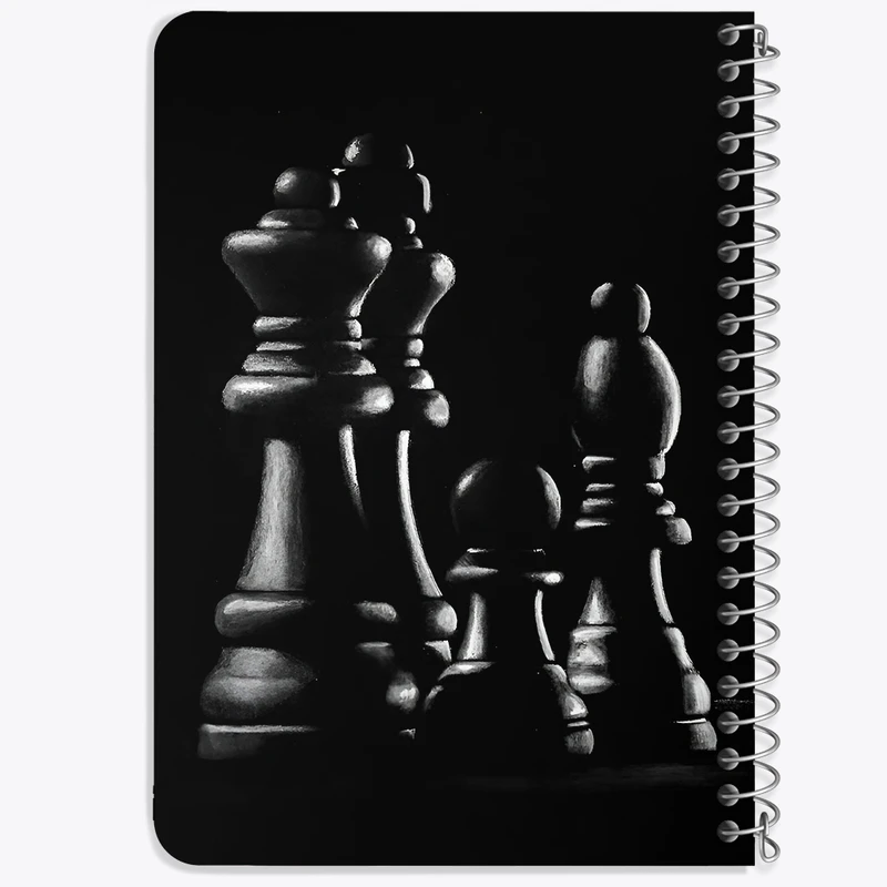 دفتر یادداشت 50 برگ خندالو طرح شطرنج کد N8284