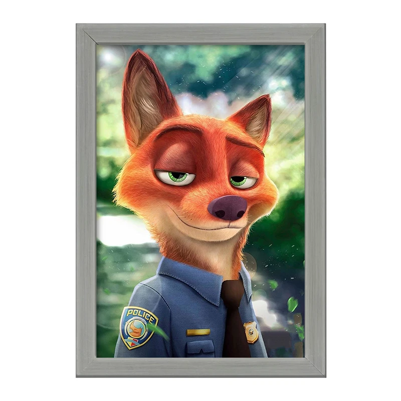 تابلو خندالو طرح انیمیشن زوتوپیا   کد 1022