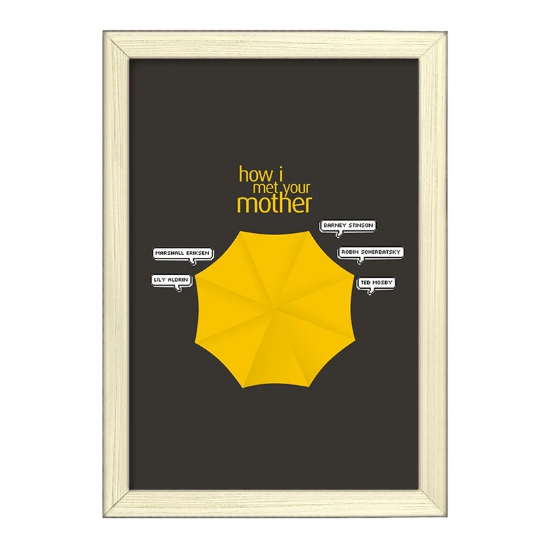 تابلو خندالو طرح سریال آشنایی با مادر How I Met Your Mother  کد 13783