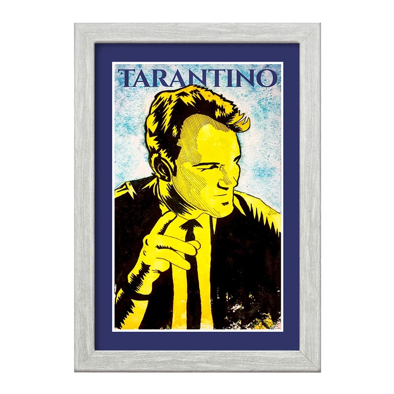 تابلو خندالو طرح کوئنتین تارانتینو (Quentin Tarantino) کد F11460