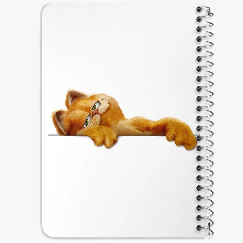 دفتر یادداشت 50 برگ خندالو طرح گارفیلد (Garfield) کد N5807