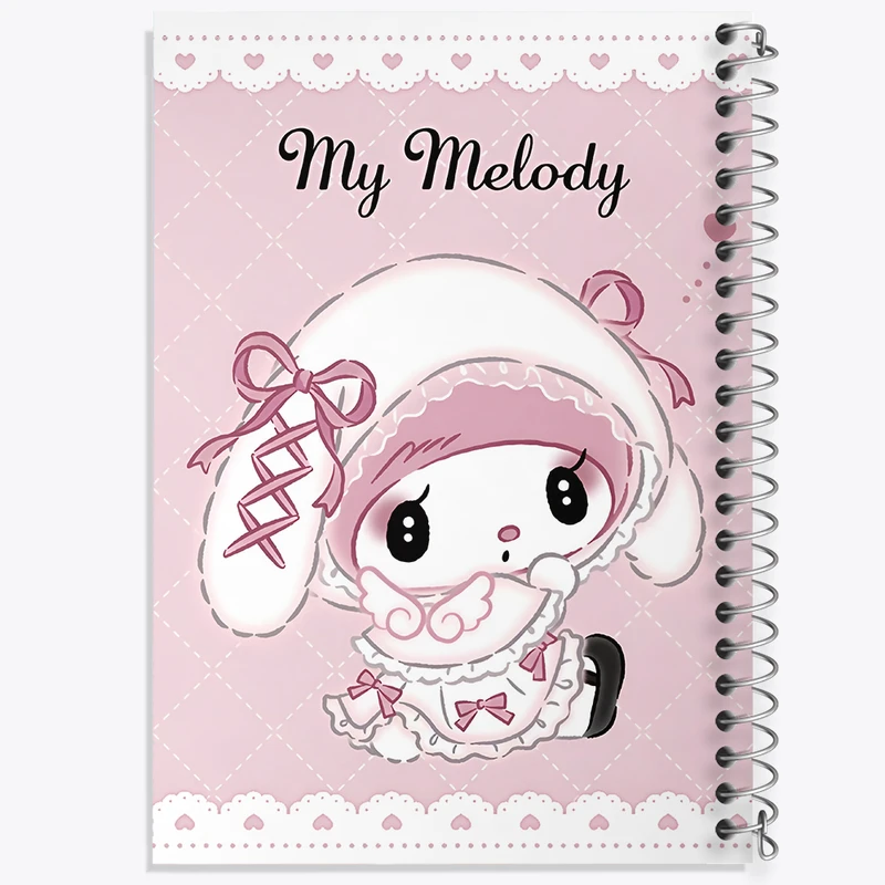 دفتر مشق 100 برگ خندالو طرح مای ملودی (My Melody) کد N9043