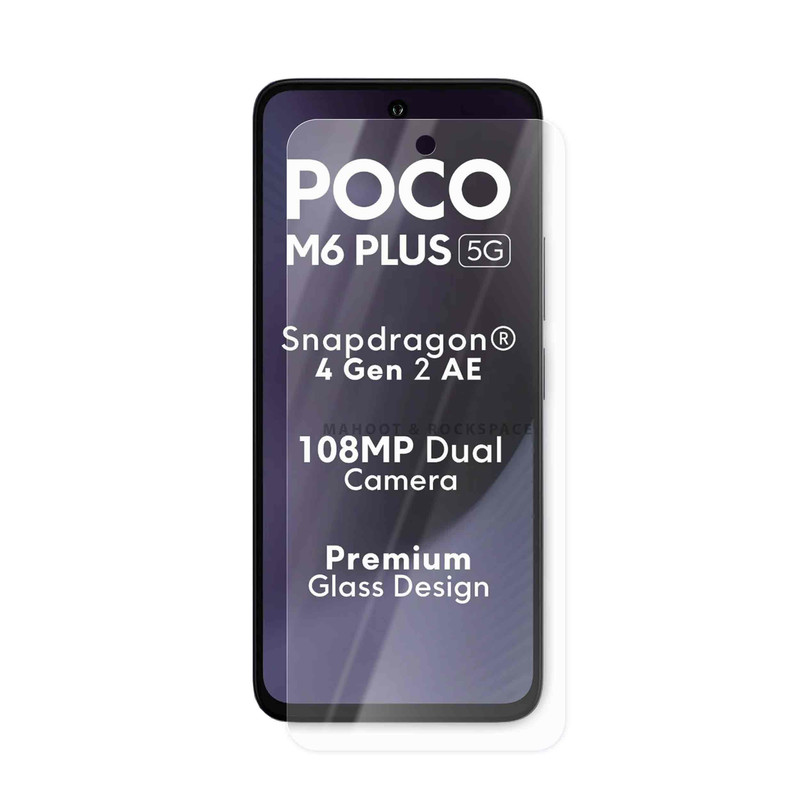 محافظ صفحه نمایش ماهوت مدل CRYSTAL-CL مناسب برای گوشی موبایل شیائومی Poco M6 Plus