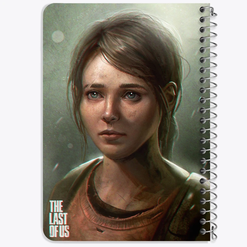 دفتر یادداشت 50 برگ خندالو طرح لست آف آس (The Last Of Us) کد F1659