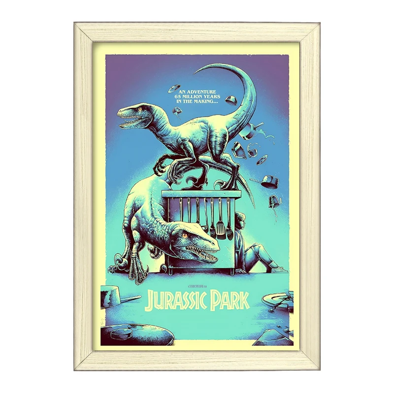 تابلو خندالو طرح ژوراسیک (Jurassic Park) کد F13771