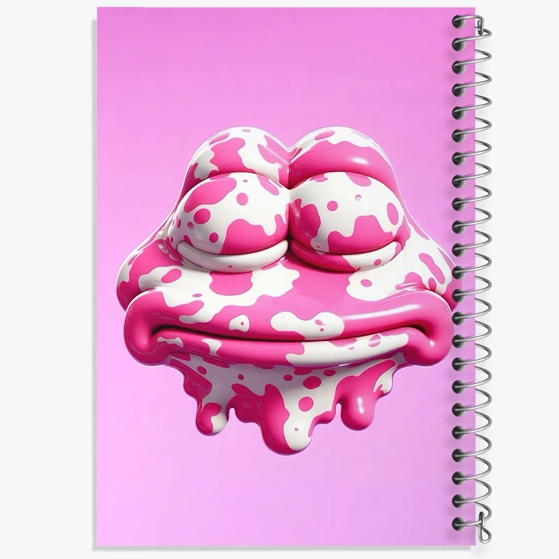 دفتر طراحی 50 برگ خندالو طرح وزغ کد F10057