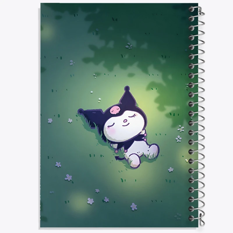 دفتر مشق 100 برگ خندالو طرح کرومی (Kuromi) کد F10291