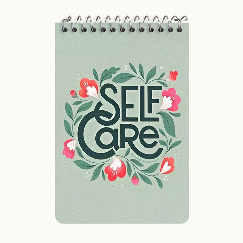 دفتر یادداشت 50 برگ خندالو طرح Self Care کد F7433