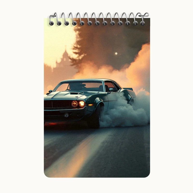 دفتر یادداشت 50 برگ خندالو طرح ماشین اسپرت کد F5209