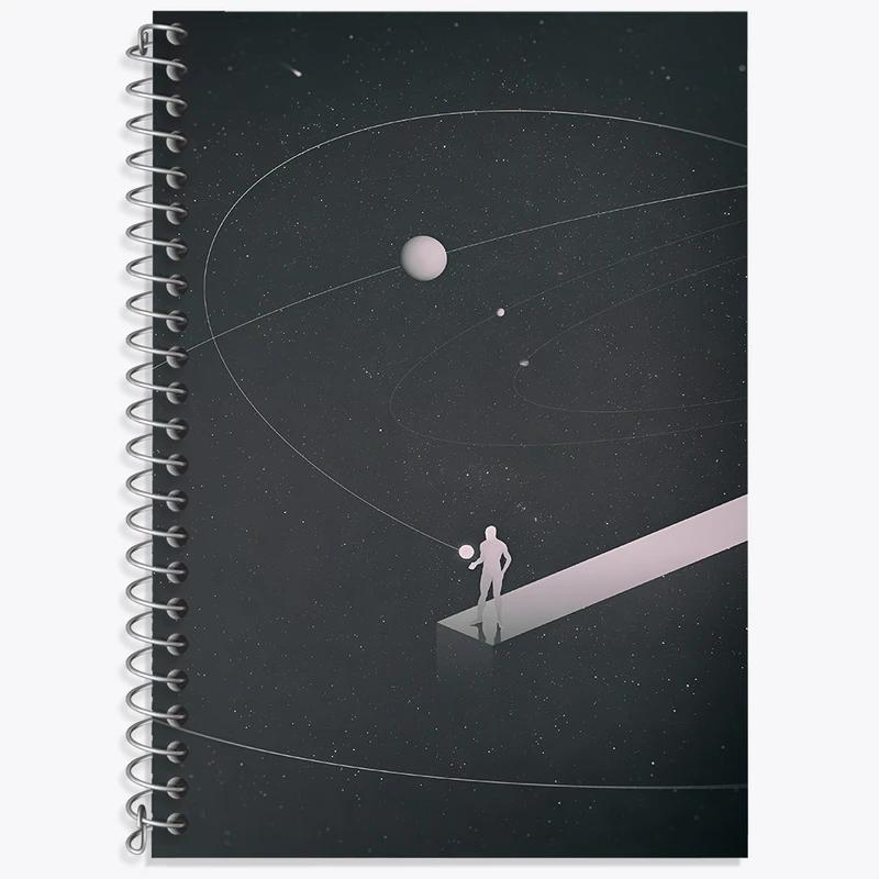 دفتر نت موسیقی 50 برگ خندالو طرح مفهومی کد F4054