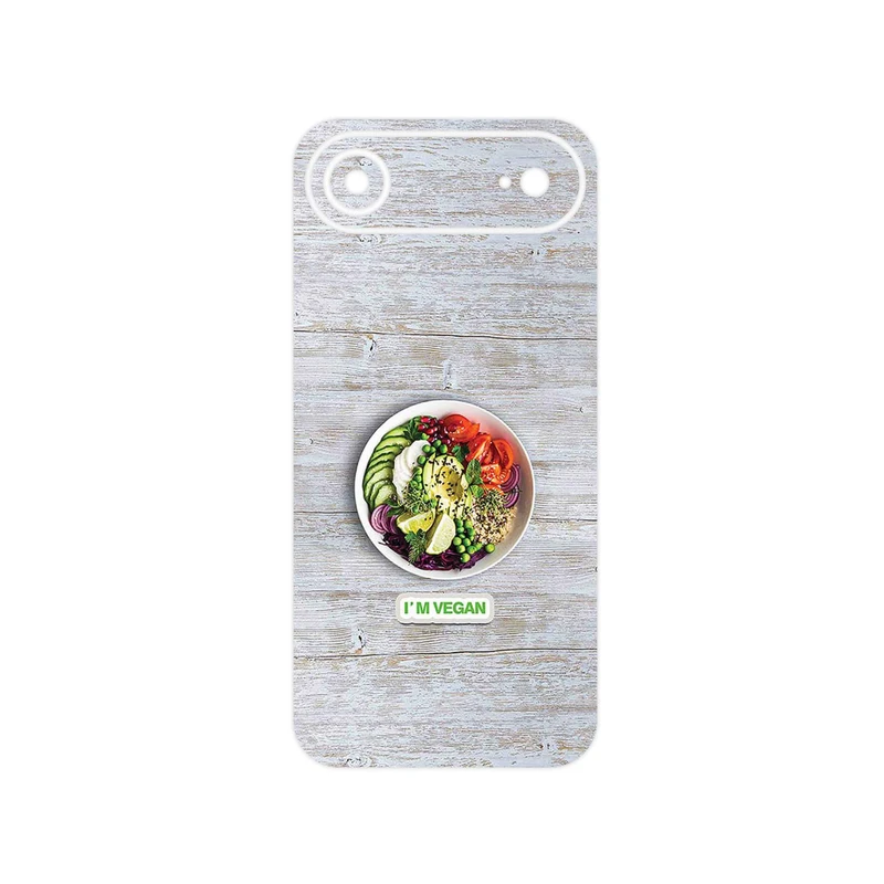 برچسب پوششی ماهوت مدل Im_vegan مناسب برای گوشی موبایل اپل iPhone 17 Air