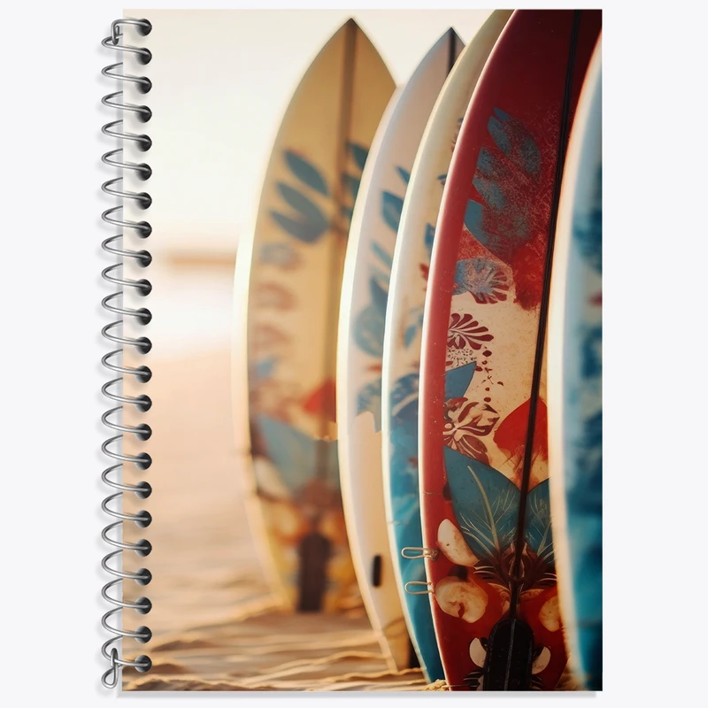 دفتر نت موسیقی 50 برگ خندالو طرح تخته موج سواری کد F3562