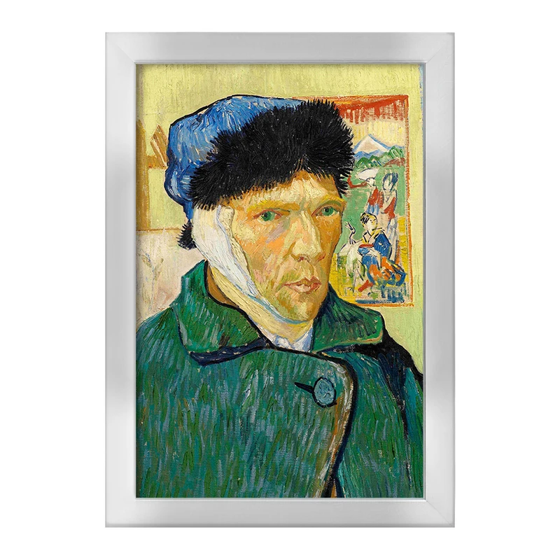 تابلو خندالو طرح سلف پرتره ونسان ونگوگ کد 25475