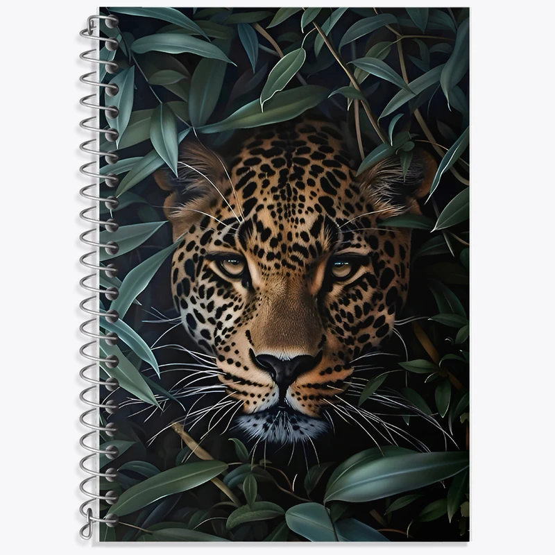 دفتر نت موسیقی 50 برگ خندالو طرح پلنگ کد F9958