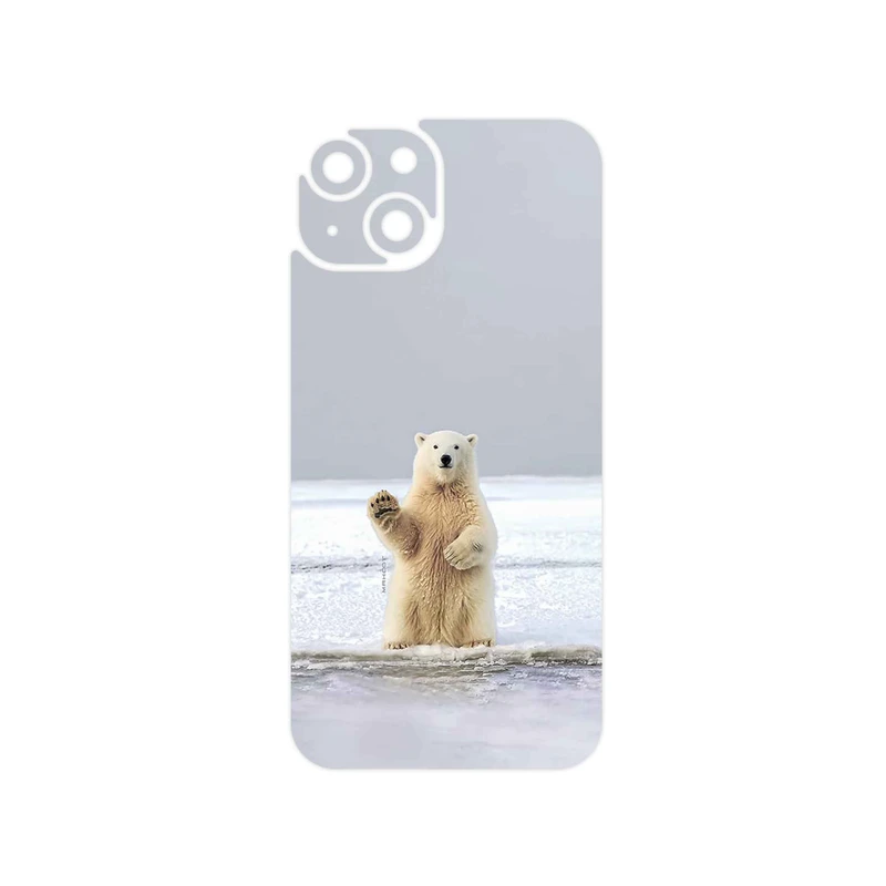 برچسب پوششی ماهوت مدل Polar_bear مناسب برای گوشی موبایل اپل iPhone 14