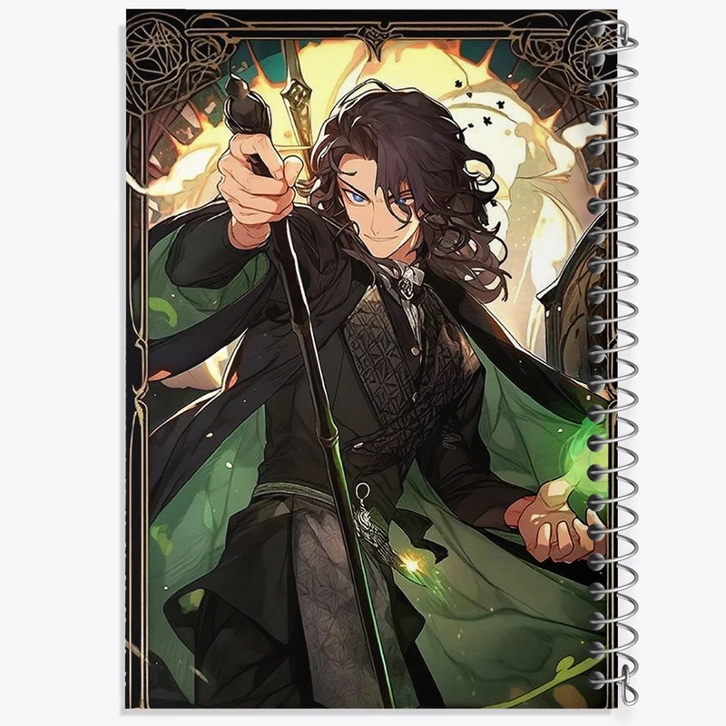 دفتر طراحی 50 برگ خندالو طرح سیریوس بلک (Sirius Black) کد N2429